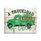 Stupell Industries Truckload Of Luck St Patrick's Day Farmhouse Canvas Wall Art